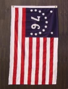 BENNINGTON 1776 FLAG PRINTED 3X5