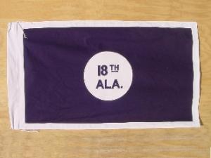 CONFEDERATE 18TH ALABAMA BATTLE FLAG SEWN 3x5