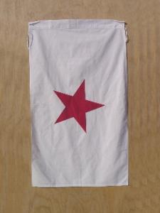 CONFEDERATE GEORGIA SECESSION FLAG 3X5 SEWN
