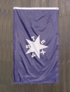 TEXAS FIRST REPUBLIC FLAG 3X5 SEWN COTTON
