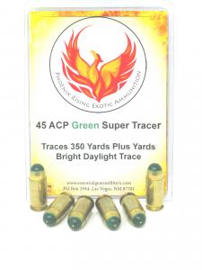 .45 ACP Super Tracer - Green