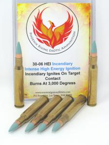 .30-06 Phoenix Rising HEI Incendiary Ammunition