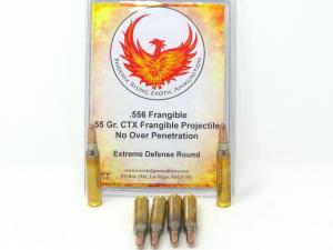 5.56 CTX Frangible Copper Round