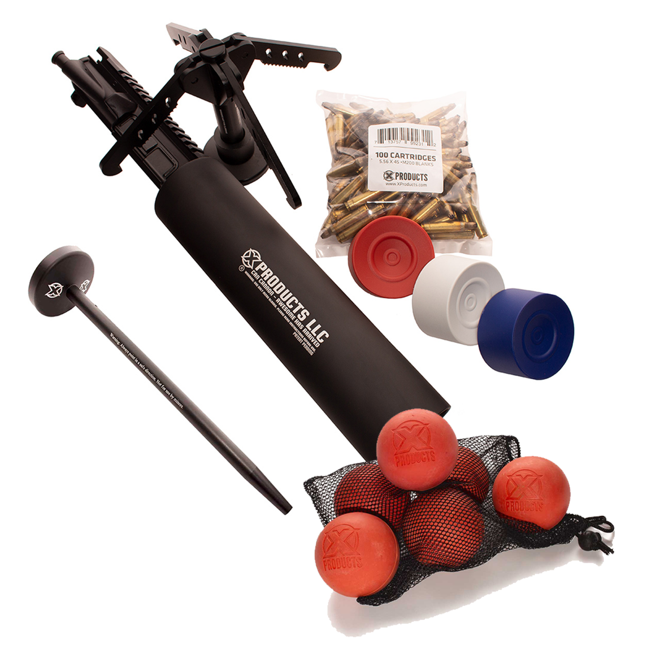 Can Cannon Launcher Package - Black
