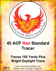 .45 ACP Standard Tracer Ammunition
